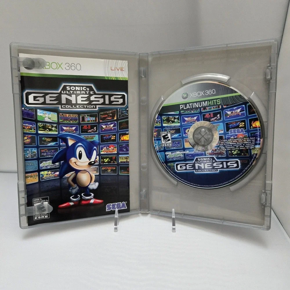 Sonic's‎ Ultimate Genesis Collection - Xbox 360 - Complete CIB Platinum Hits